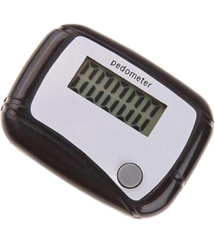 Amazon | 歩数計を正確に追跡する、ポータブルミニデジタルLcd